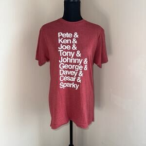 Cincy Shirts Reds Baseball Pete Ken Joe Tony Johnny George Davey Cesar Sz M
